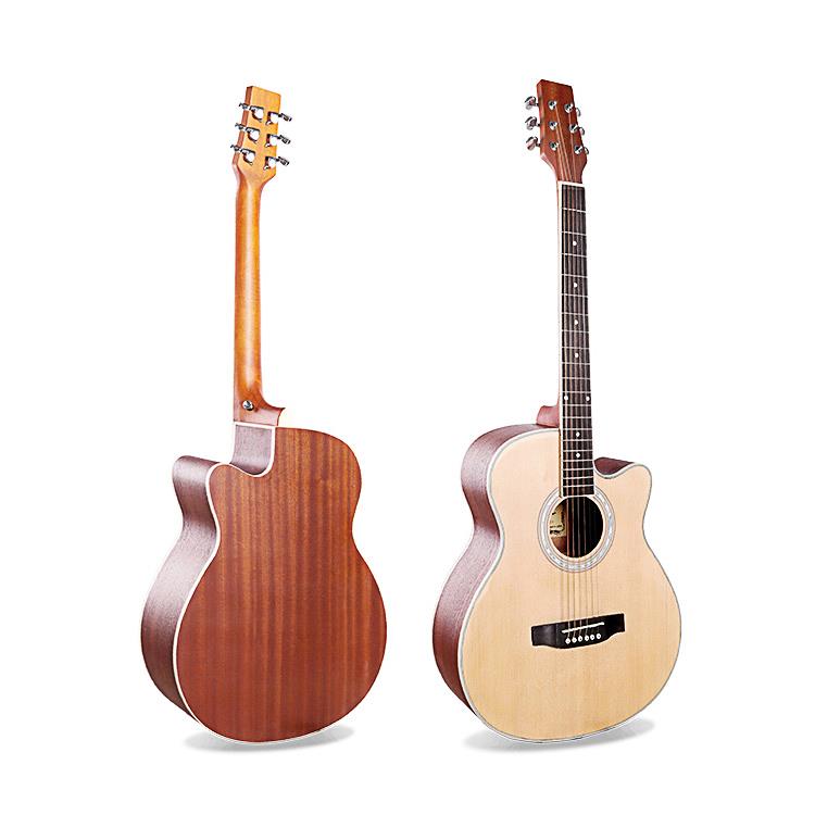 Beginner Acoustic Guitar 41″ Full Size Guitar (3)