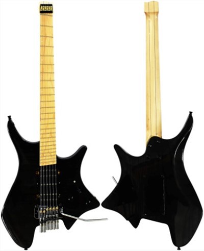 Безголовая Alien, компактная и легкая электрогитара